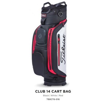 Titleist Deluxe CB Club 14 Black Red