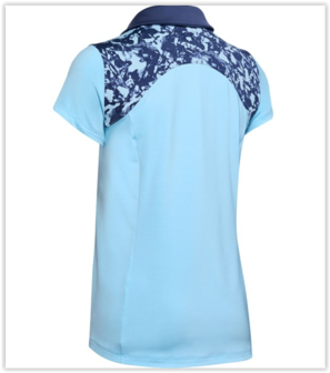 Under Armour Zinger Blocked Polo Blue