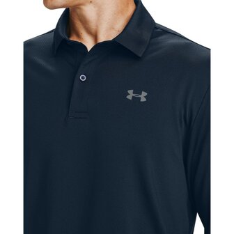 Under Armour Performance LS Polo Navy