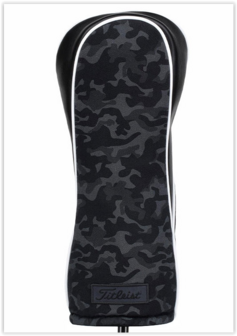 Titleist Camo Hybride Headcover Premium Leather and Heather