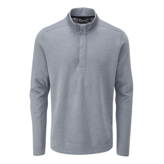 Under Armour Crest Storm Sweater Fleece Snap Mock Grijs