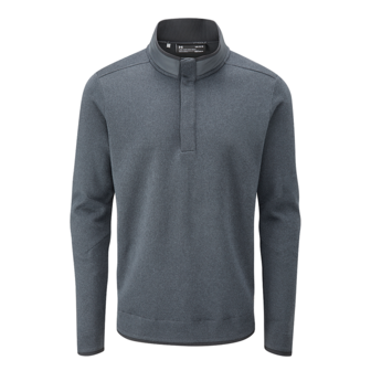 Under Armour Crest Storm Sweater Fleece Snap Mock Zwart