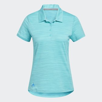 Adidas Spaced Dyed Dames Golfpolo Blurus