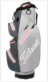 Titleist Cart 14 StaDry Charcoal Gray Coral