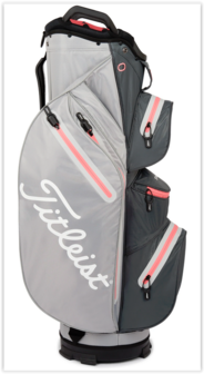 Titleist Cart 14 StaDry Charcoal Gray Coral