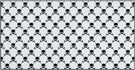 Devant Ultimate Microfiber Towel Skulls