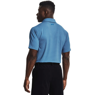 Under Armour T2G Printed Polo Victory Blue