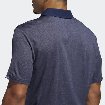 Adidas Heat RDY Base Poloshirt Navy Gem&ecirc;leerd 