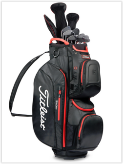 Titleist Cart 15 StaDry Black Red 2022