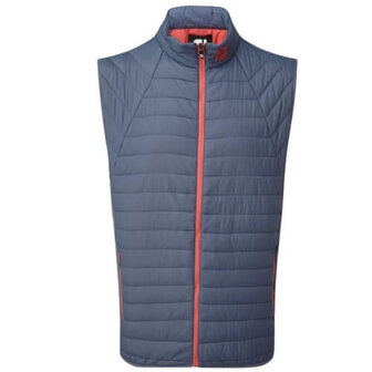 Footjoy Termo Quilted Bodywarmer Blue Coral