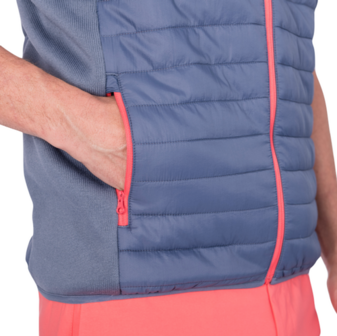 Footjoy Termo Quilted Bodywarmer Blue Coral