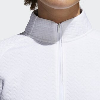 Adidas Textured Layer Golf Sweater&nbsp;Wit