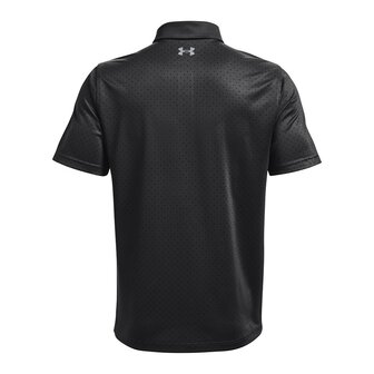 Under Armour Performance Printed Polo Jet Grey Black