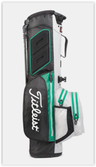 Titleist Players 4 Stadry Standbag Black Grey Green