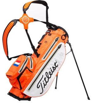 Titleist Players 4 Plus Stadry Standbag Orange White