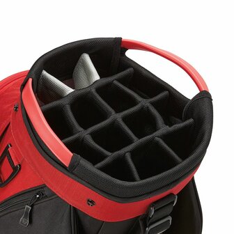 Taylormade Cart Lite Cartbag Red Black