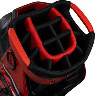 Taylormade TM22 Storm Dry Waterproof Driver Bag Red Black