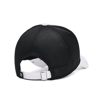 Under Armour Iso Chill Driver Mesh Cap Adj-White Black