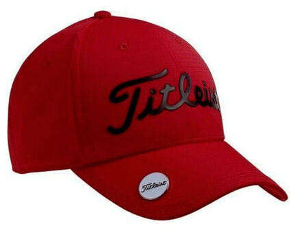 Titleist Performance Ball Marker Cap Red Black