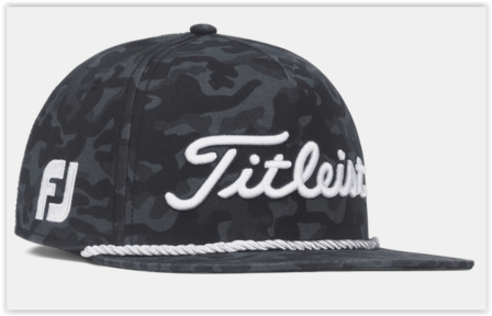 Titleist Flat Bill Tour Rope Cap Camo