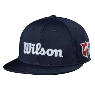 WilsonTour Flat Brim Cap Navy