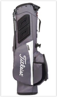 Titleist Players 4 Standbag Graphite White