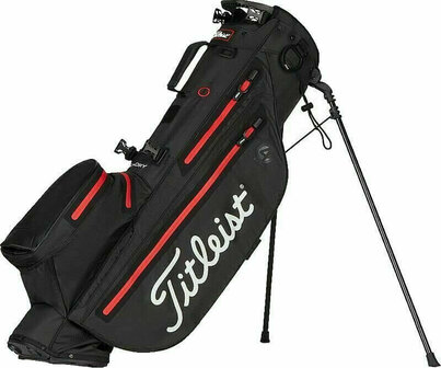 Titleist Players 4 Stadry Standbag Black Red