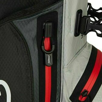 Titleist Players 4 Stadry Standbag Black Gray Red