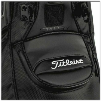 Titleist Premium StaDry Stand Bag Black Red