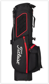 Titleist Players 4 Standbag Black Red