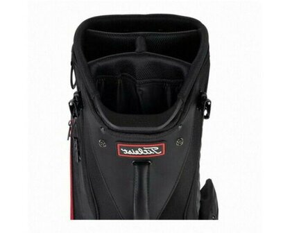 Titleist Jet Black Premium Stand Bag Black Red