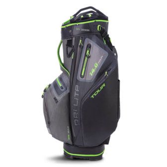 Big Max Dri Lite Tour Cartbag Charcoal Black Lime