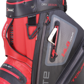 Big Max Dri Lite Tour Cartbag Red Black