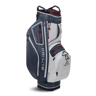 Big Max Dri Lite Tour Cartbag Navy Grey Burgundy