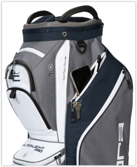 Cobra Ultralight Pro Cartbag Grey Navy White