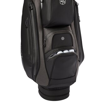 Wilson Staff I Lock Rain Cartbag Black Silver