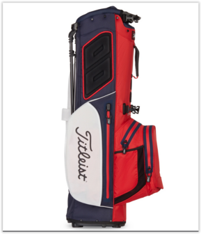 Titleist Players 4 Plus Stadry Standbag Navy Red White