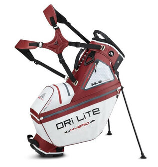 Big Max Dri Lite Hybrid Tour Standbag White Merlot