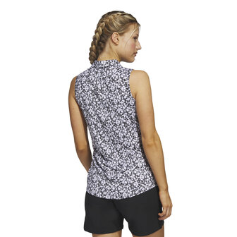 Dames Polo Adidas Ultimate 365  Print Zwart