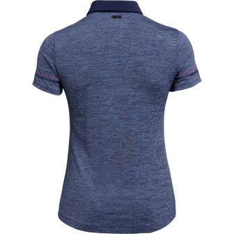 Under Armour Zinger SS Heather Polo Midnight Navy