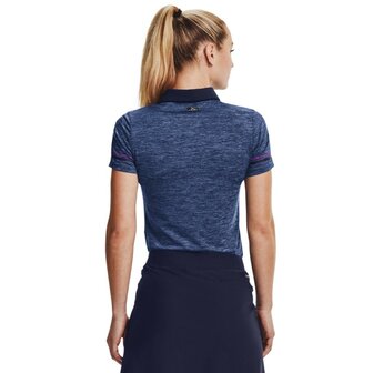 Under Armour Zinger SS Heather Polo Midnight Navy