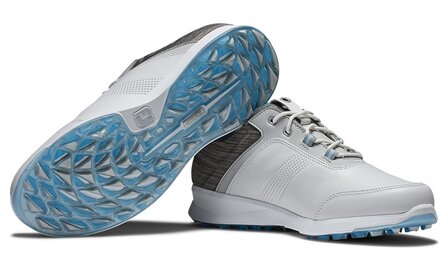 Footjoy Stratos White Gray Ladies 90119