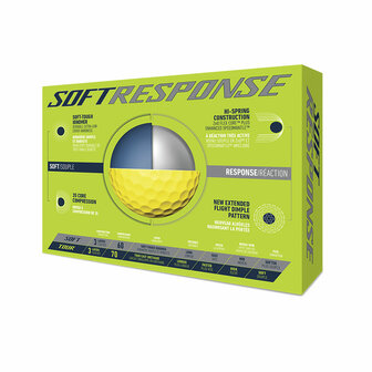 Taylormade Soft Response Yellow