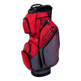 Fastfold Star Cartbag Charcoal Red