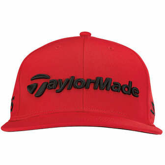 Taylormade Flatbill  Cap Red