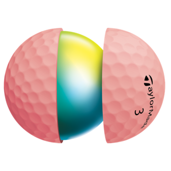 Taylormade Kalea Dames Golfballen Peach 2022