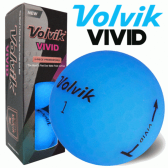 Volvik Vivid Golfballen Sleeve Blauw