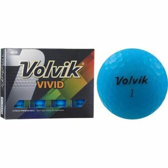 Volvik Vivid Golfballen Blauw