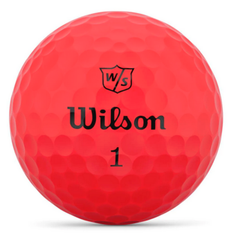 Golfballen Wilson Staff Duo Soft 2.5 Rood 2023