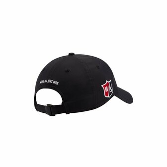 Wilson Pro Tour Cap Black White